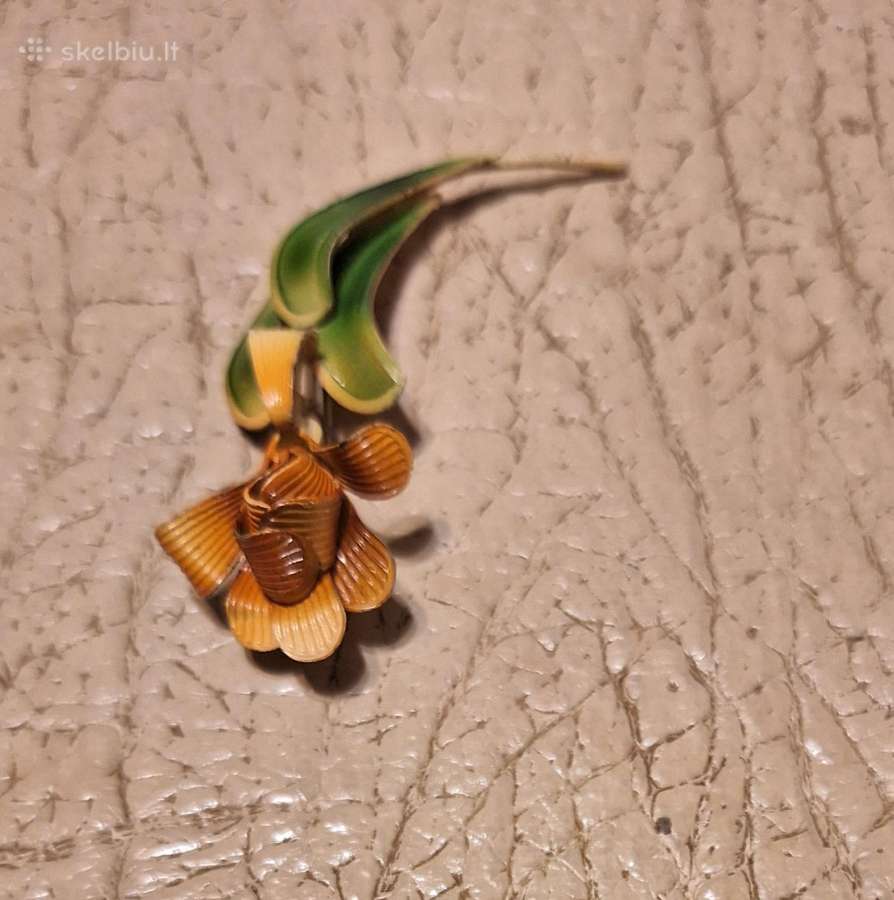 Vintažinė floristinių motyvų sagė - nuotraukos Nr. 2
