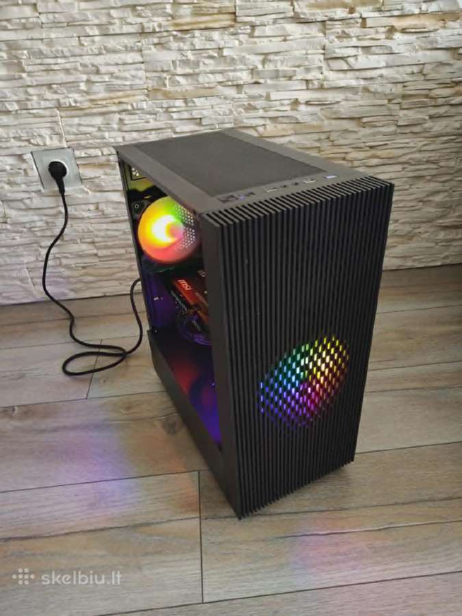 Kompiuteris 12400/rtx 5060/ Ddr5 16gb
