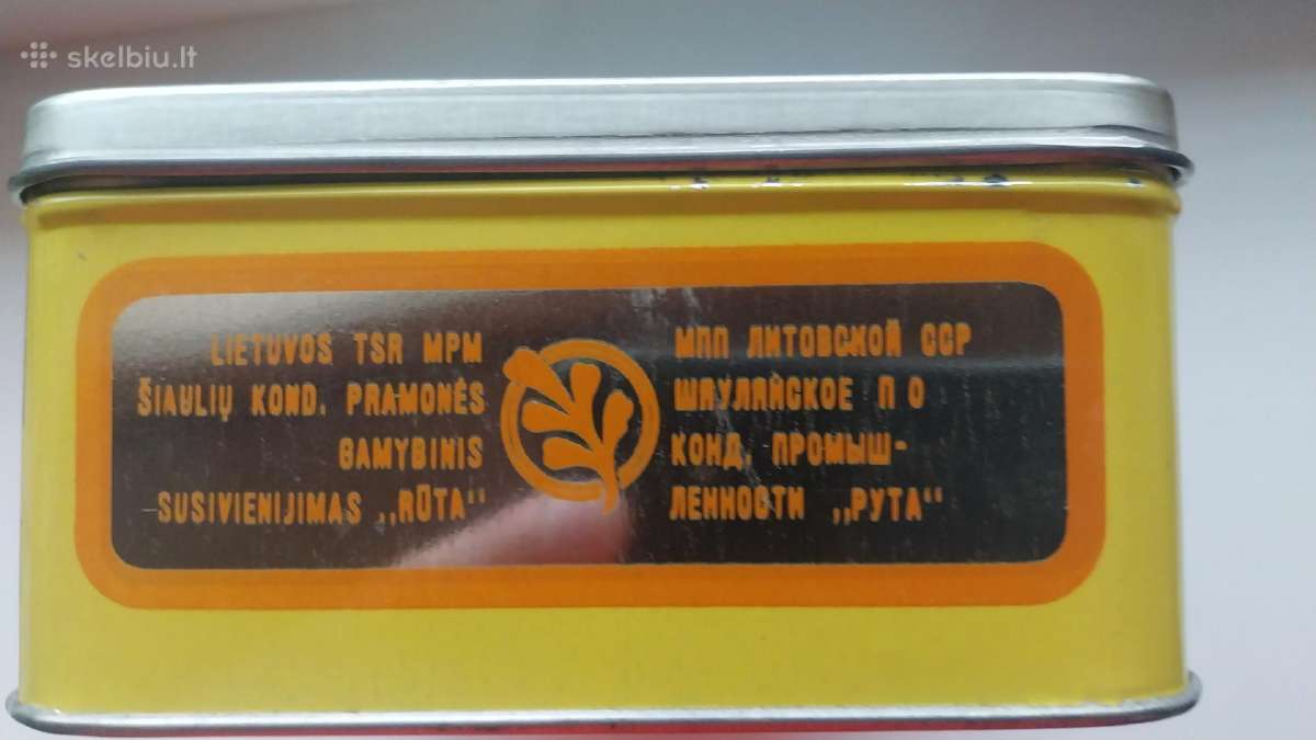 Saldainių dėžutė "Gintaras" Šiaulių bulvaras - nuotraukos Nr. 3