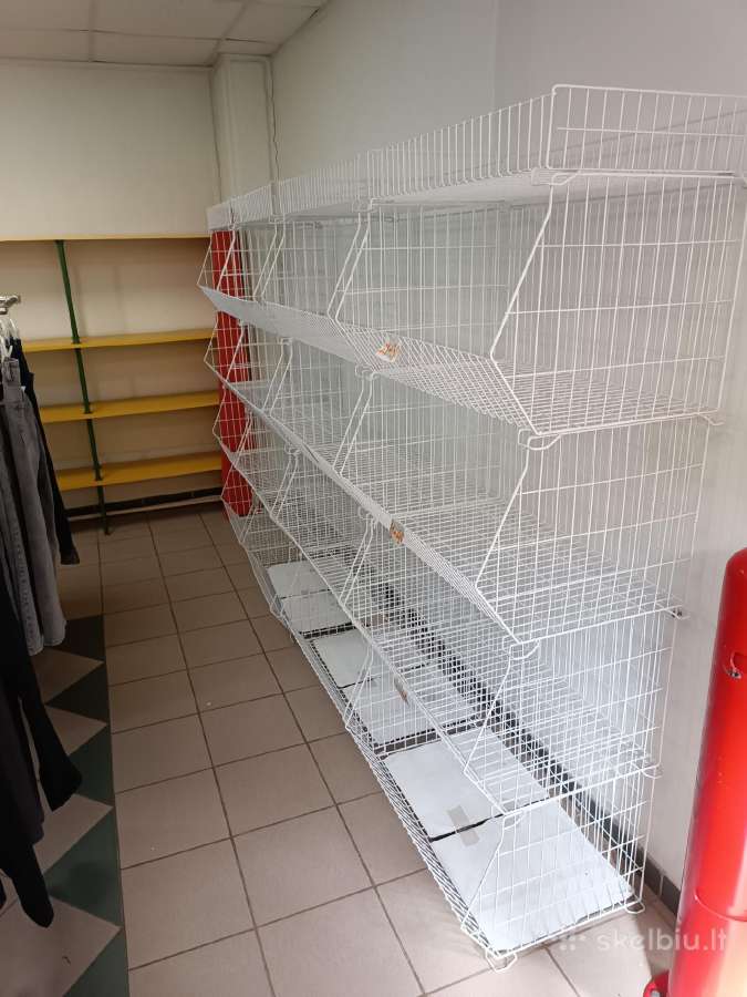 Metaliniai krepšiai įvairiam sandėliavimui
