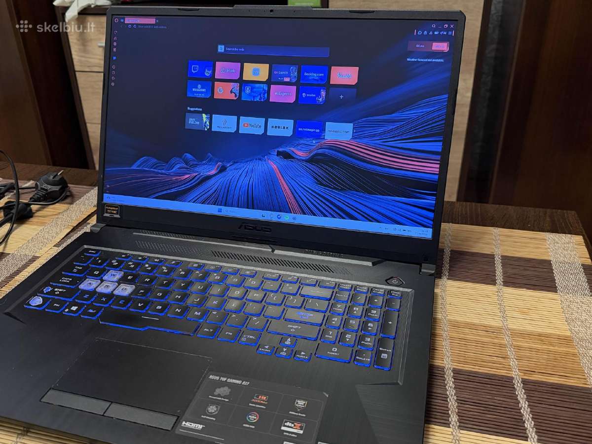 Asus Tuf Gaming A17 Fa706i