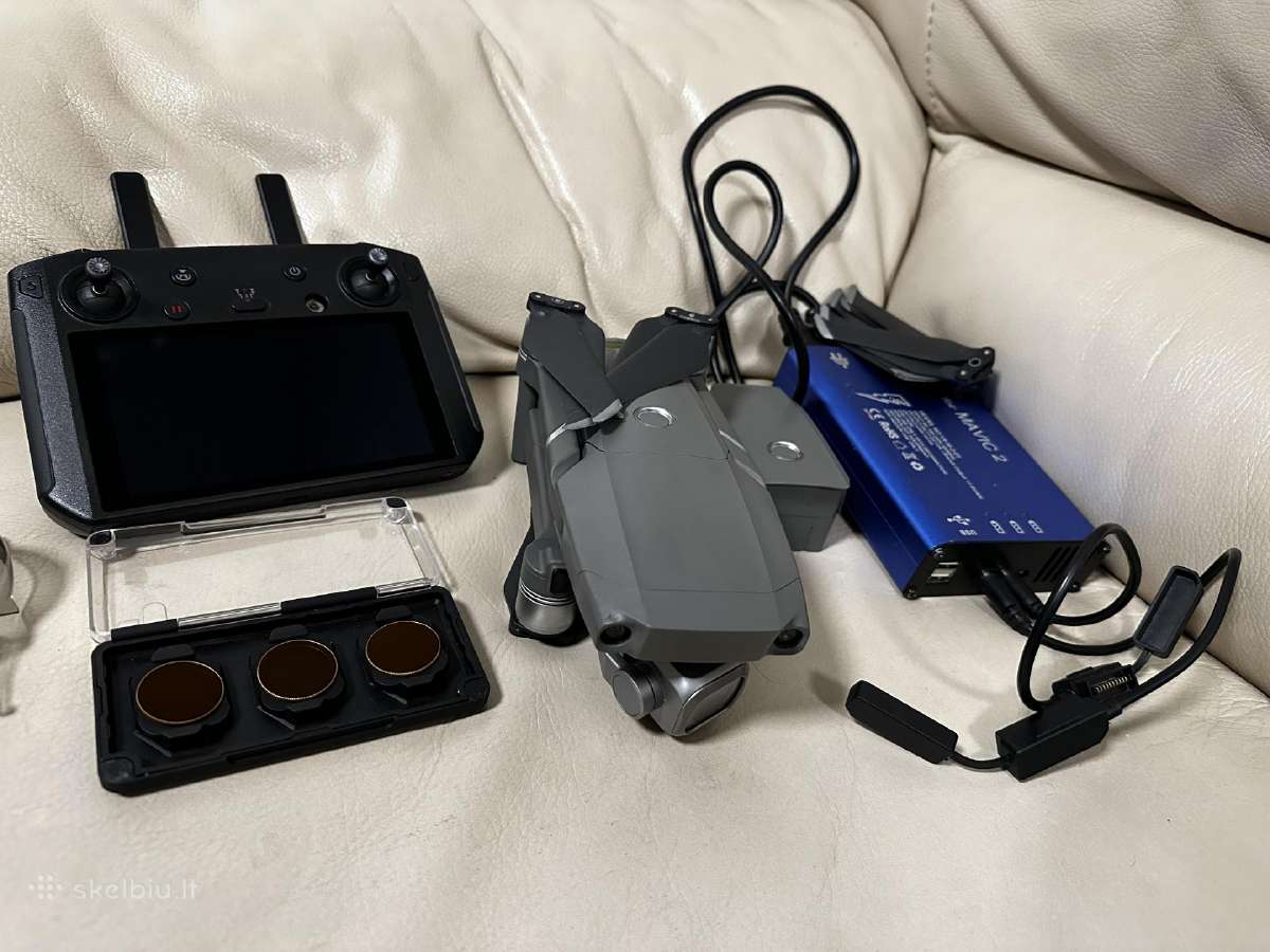 Mavic 2 pro dronas su smart controller