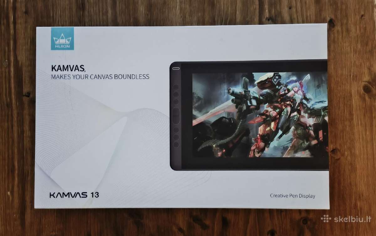 Huion Kamvas 13 Piešimo planšetė