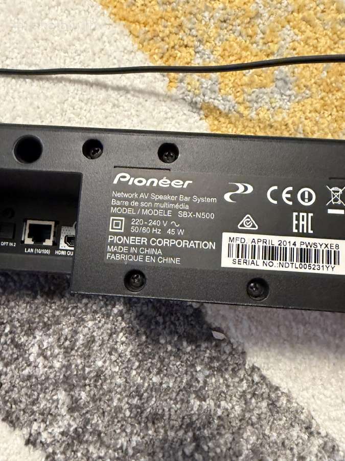 Pioneer garso kolonėlė