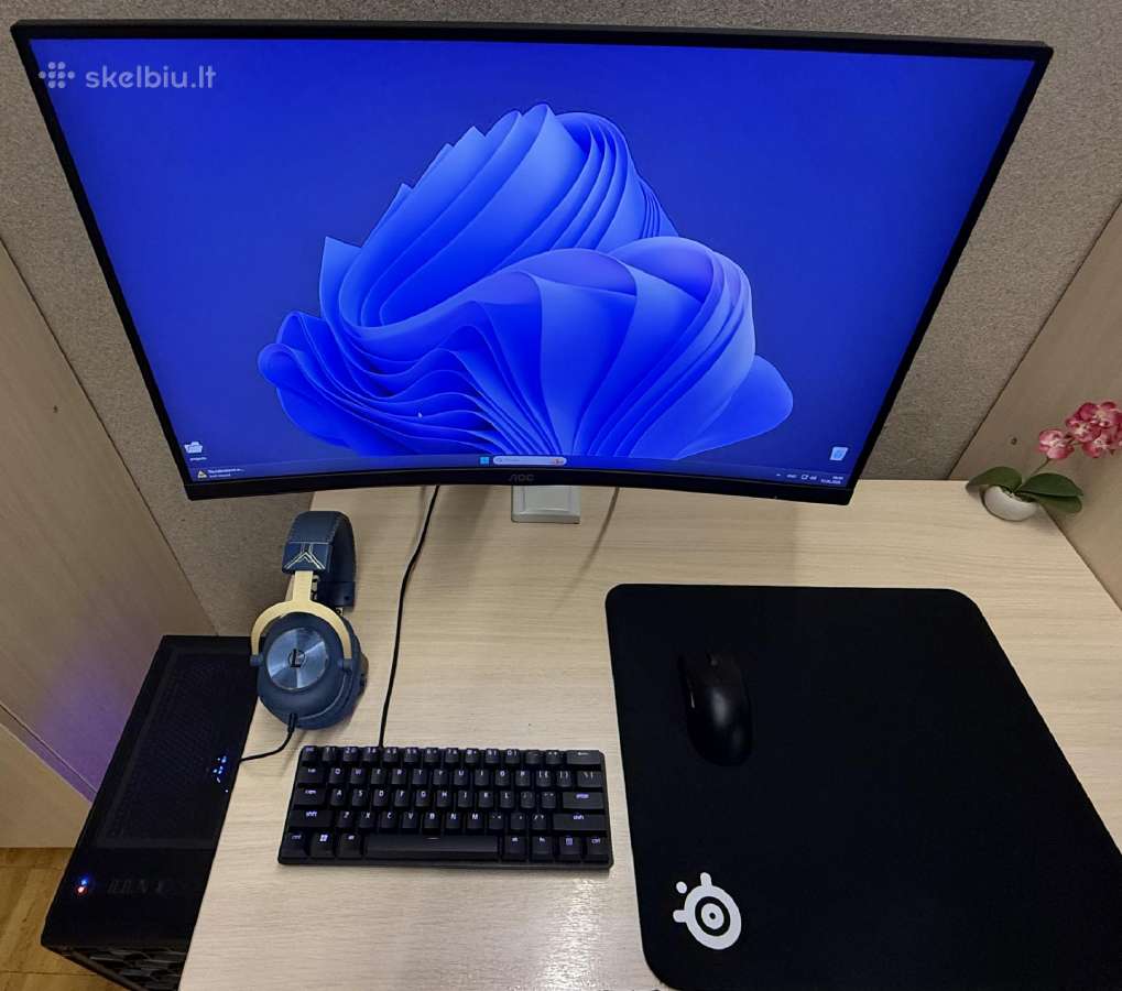 Pilnas žaidimų komplektas - Ryzen 5 5500; Rtx 4060 - nuotraukos Nr. 2