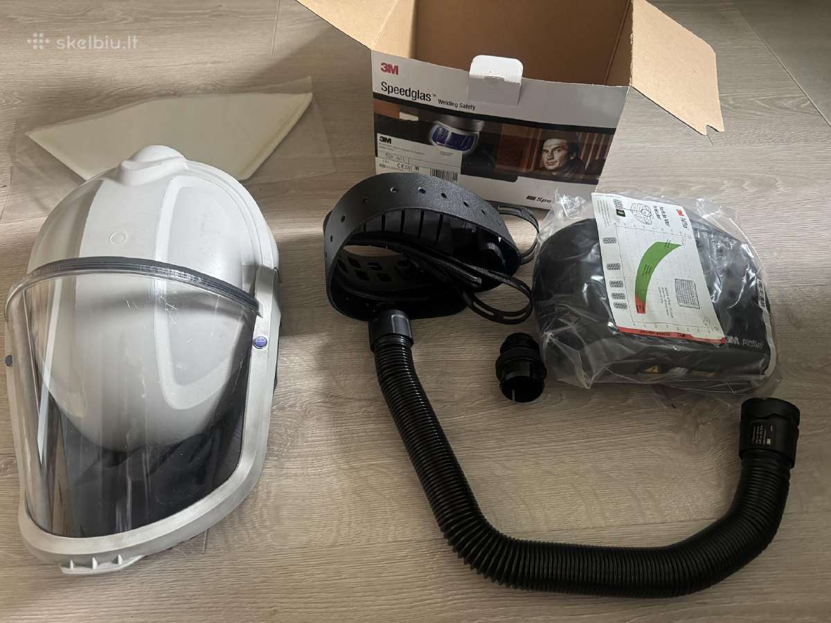 Apsauginis šalmas 3m Versaflo M206 su Adflo filtru
