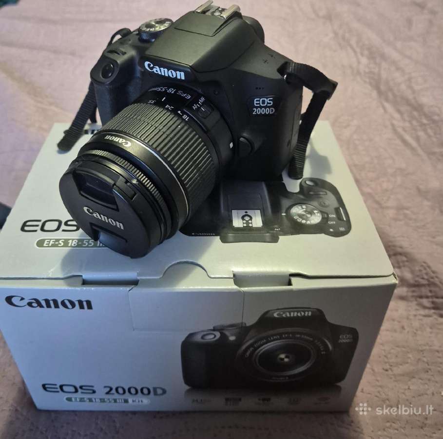 Canon EOS 2000d fotoparatas