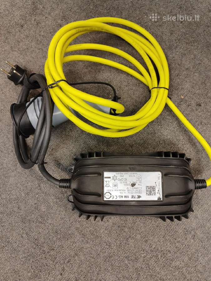 VW elektromobilio pakrovėjas Type 2 220v 10a - nuotraukos Nr. 2