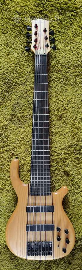 Santander b-7 string bass.