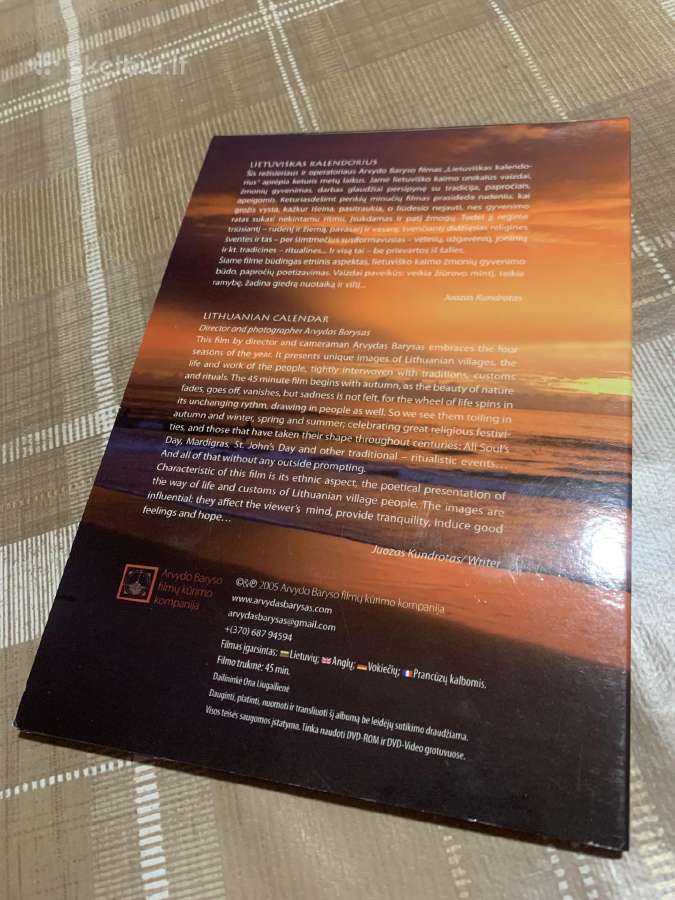 Lietuviškas kalendorius. Dvd - nuotraukos Nr. 3