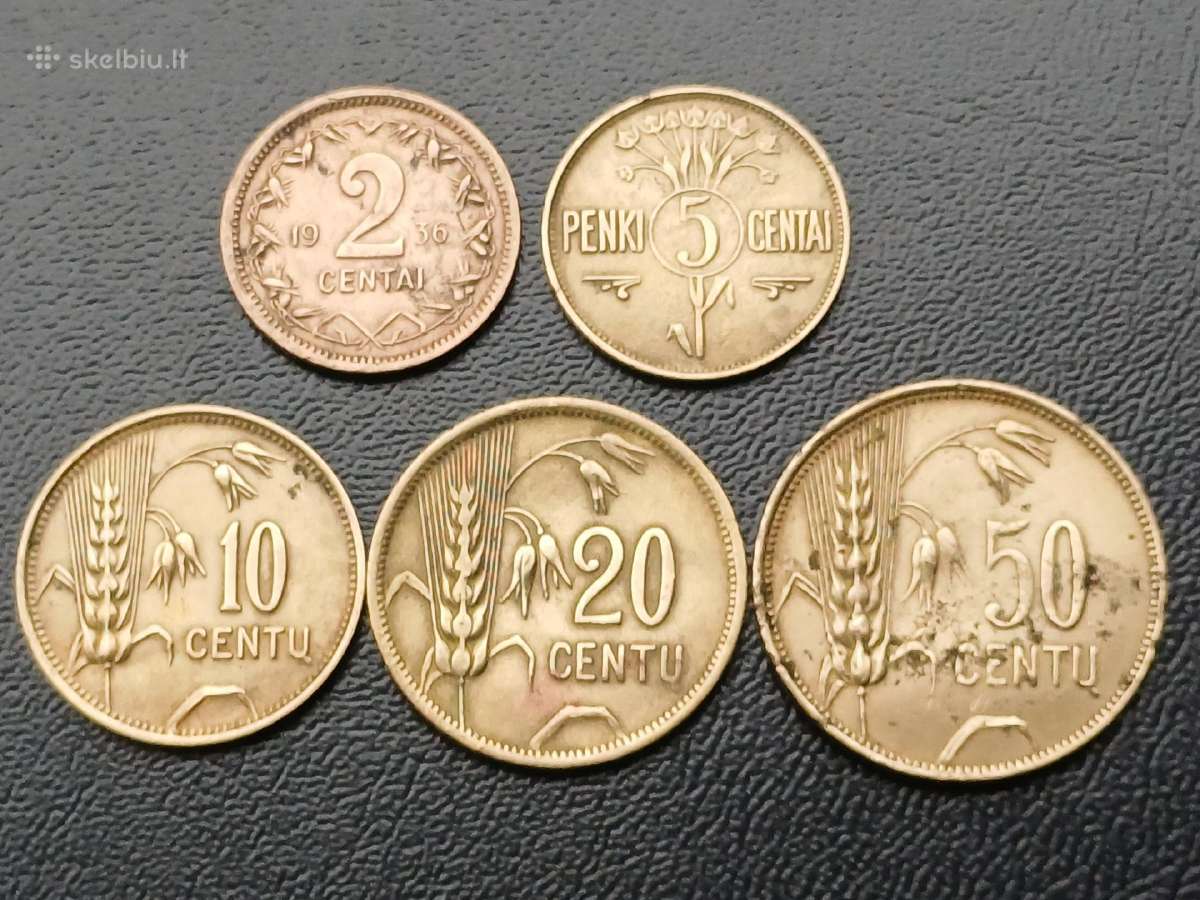 Centai 1925-36m. Lietuva