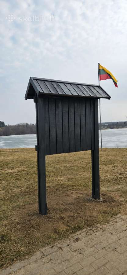 Skelbimų lentos reklaminiai stendai