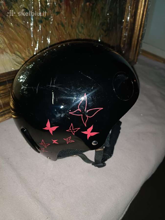 Slidininkų šalmai, naudoti, 56 cm - nuotraukos Nr. 2