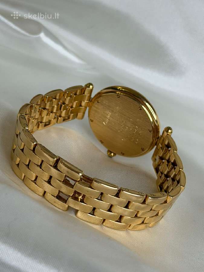 Cartier Panthere auksinis 18k moteriškas laikrodis - nuotraukos Nr. 3