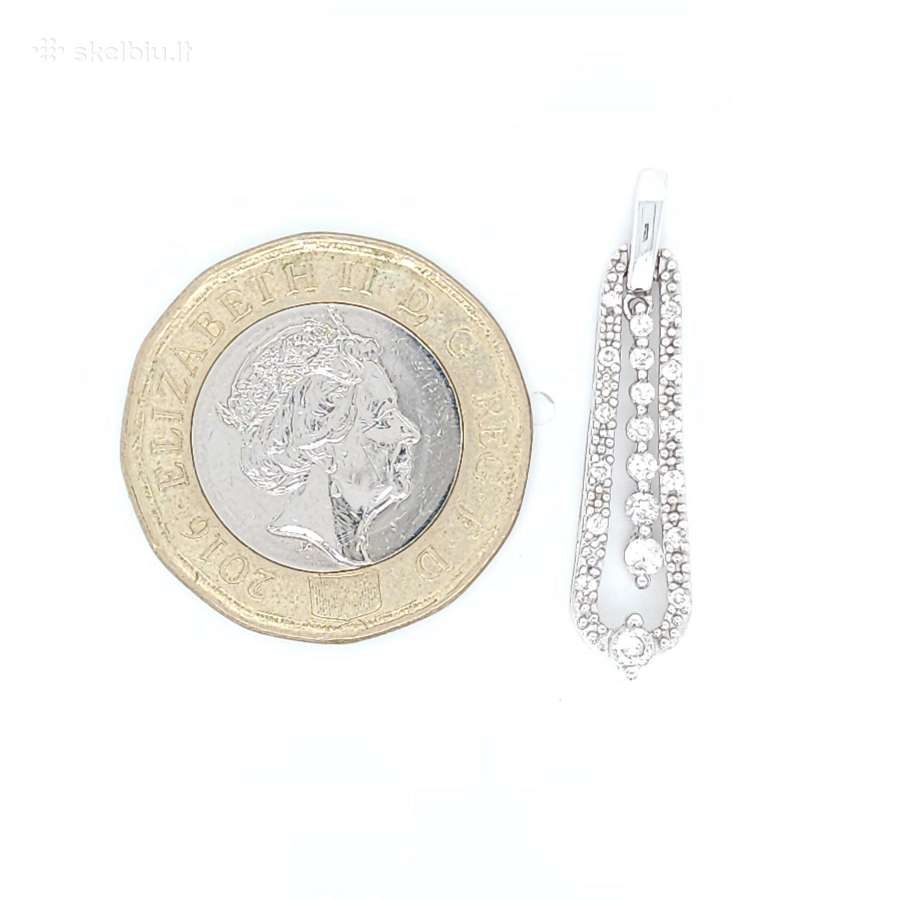Aukso pakabukas su deimantais (0,25ct)