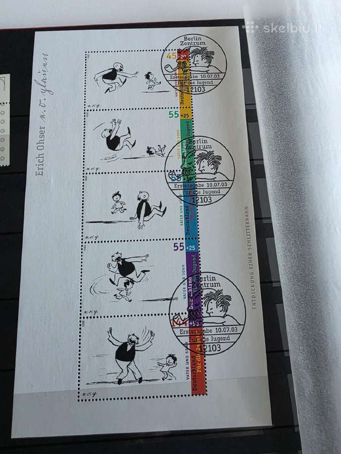 Vokietija ->Įvairūs pašto ženklai ->World stamps<- - nuotraukos Nr. 11