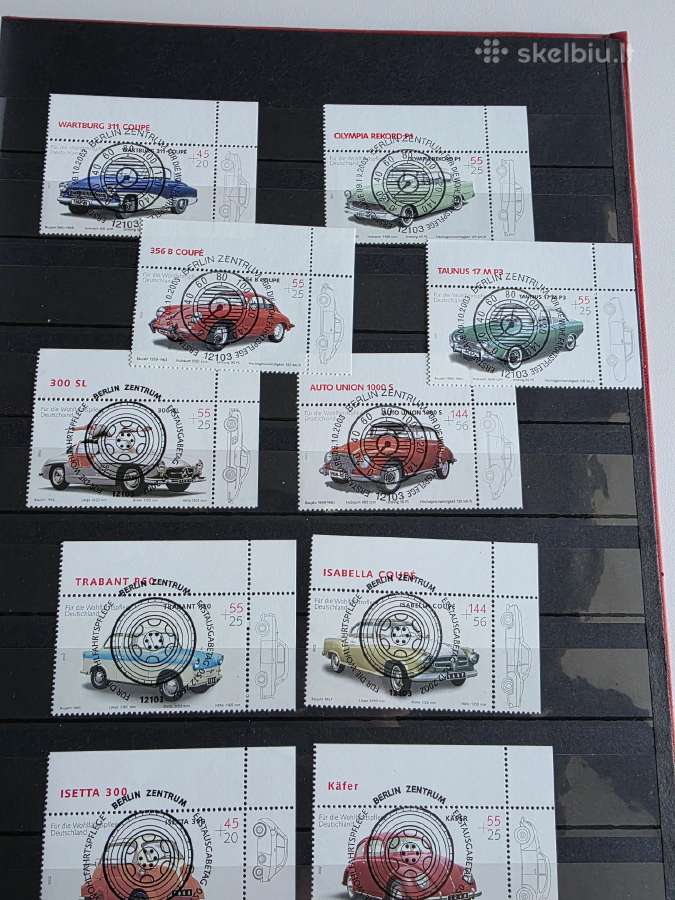 Vokietija ->Įvairūs pašto ženklai ->World stamps<- - nuotraukos Nr. 14