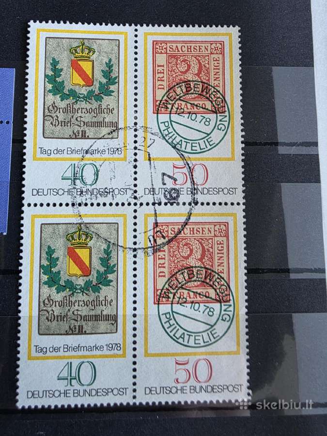 Vokietija ->Įvairūs pašto ženklai ->World stamps<- - nuotraukos Nr. 19