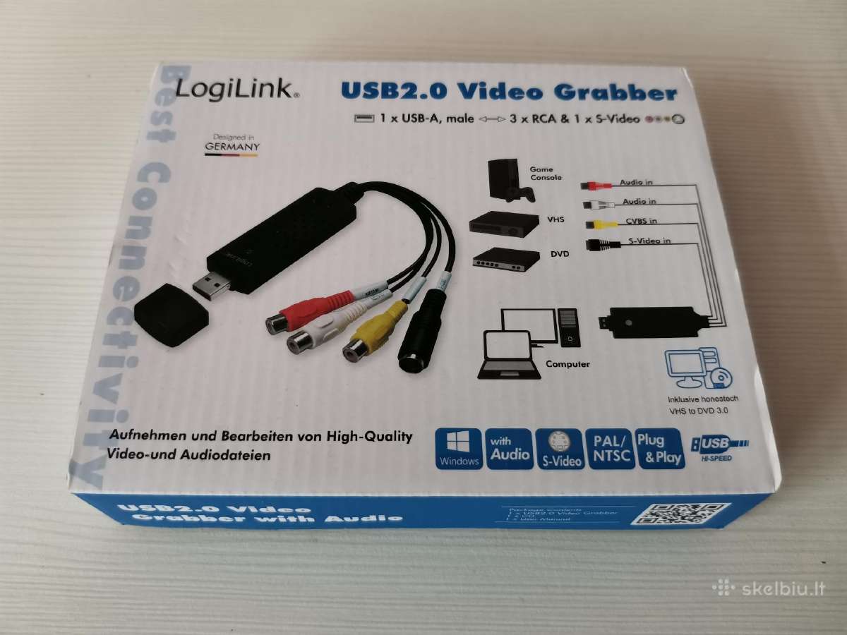 Logilink Usb 2.0 Video Grabber adapteris/keitiklis