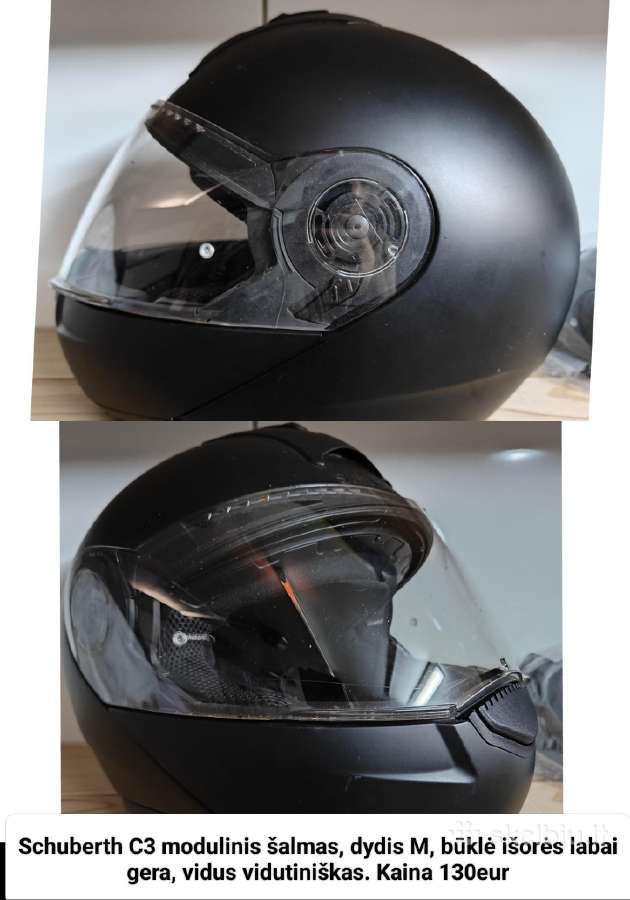 Schuberth, Shoei,hjc, Shark salmai įvairūs dydžiai - nuotraukos Nr. 20