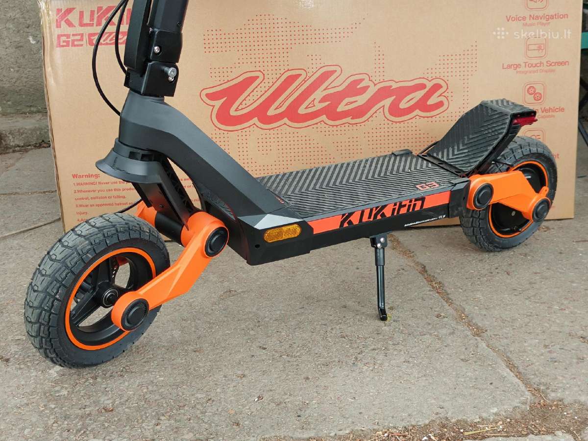 1200w Kukirin G3 Turime vietoje Garantija 2 metai - nuotraukos Nr. 6