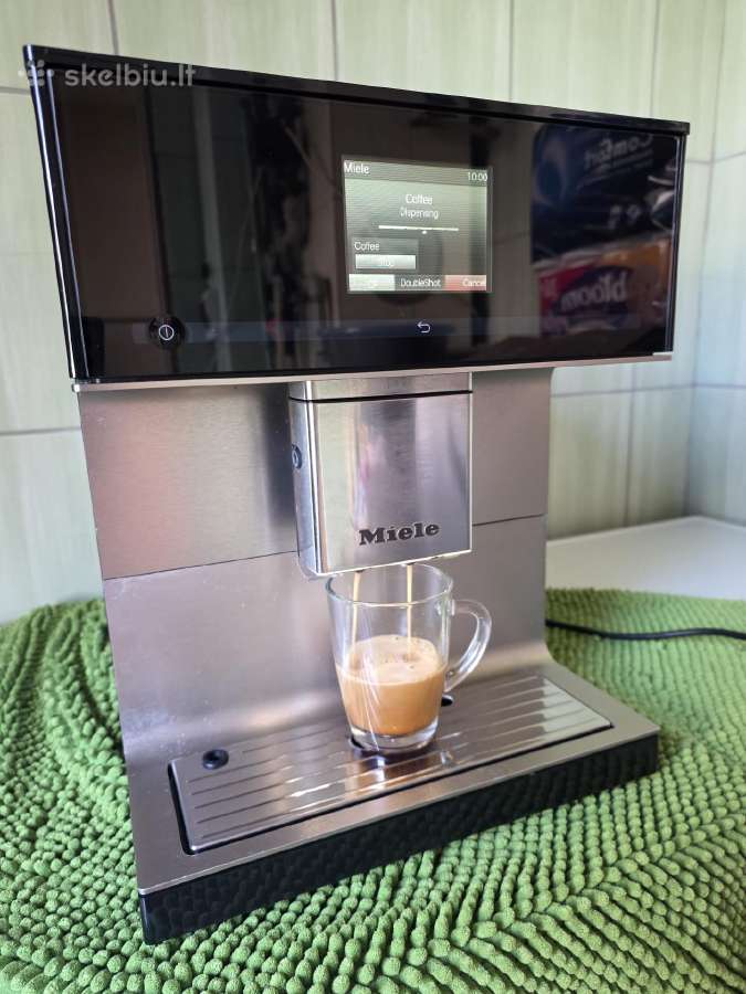 Miele Cm7550 pilnai automatinis kavos aparatas