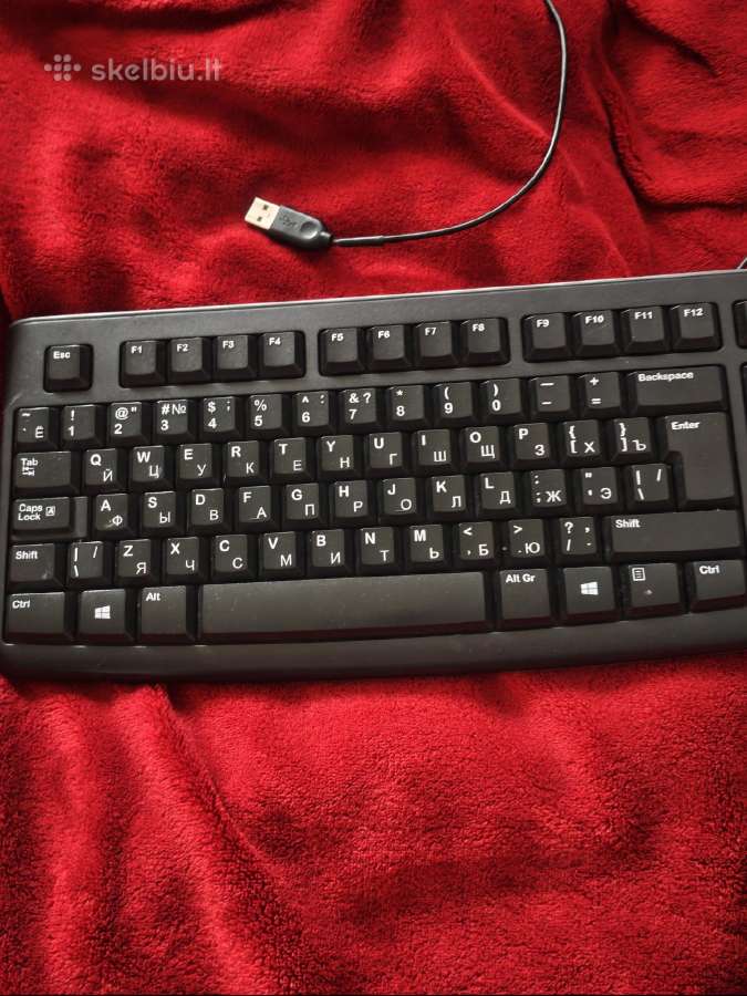 Parduodama originali Logitech K120 klaviatūra - nuotraukos Nr. 2