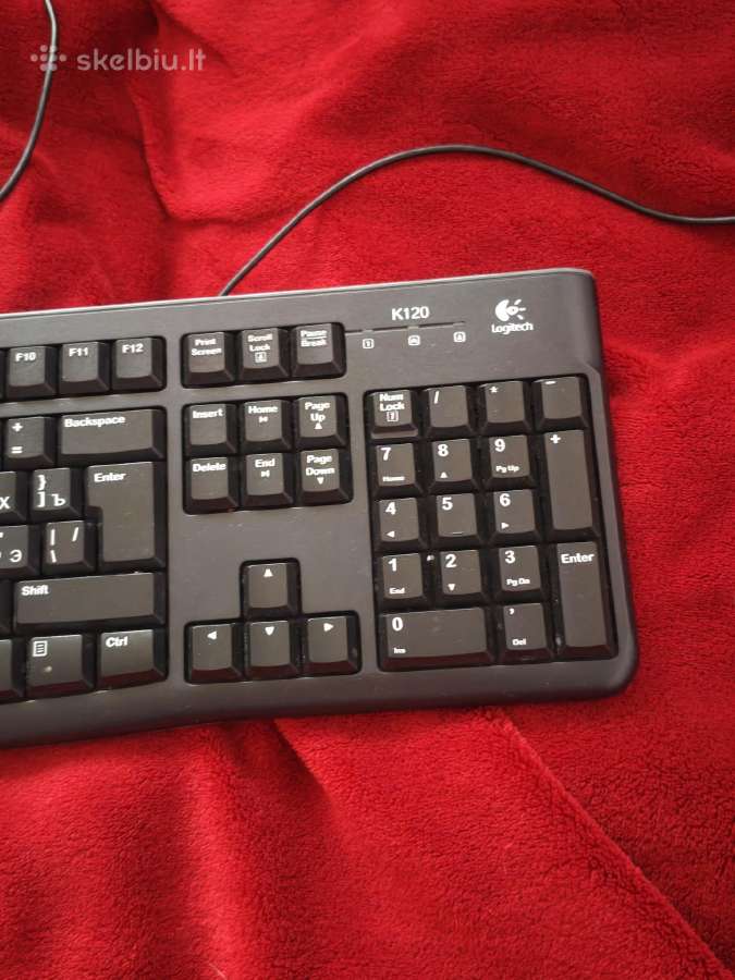 Parduodama originali Logitech K120 klaviatūra - nuotraukos Nr. 3