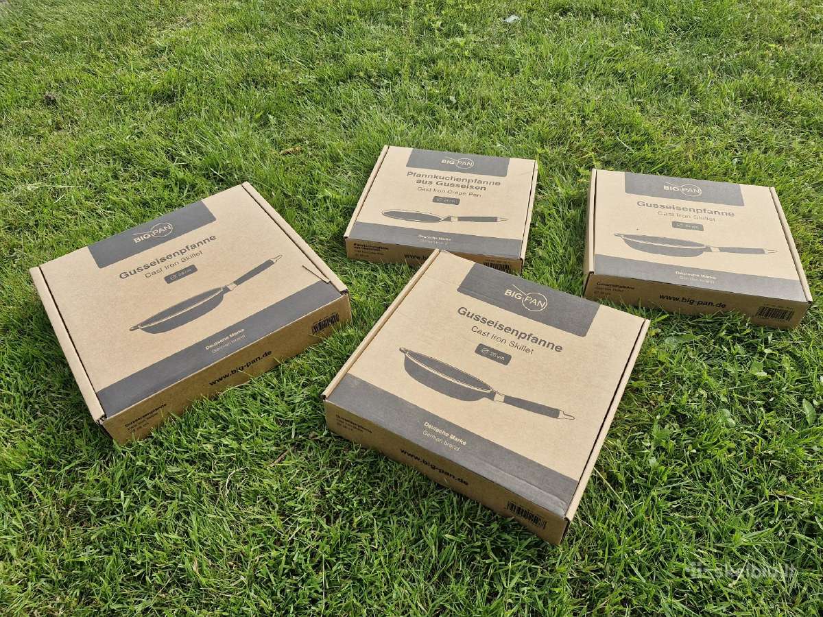 Ketaus špyžinės keptuvės Bigpan 24,26,28 cm - nuotraukos Nr. 7
