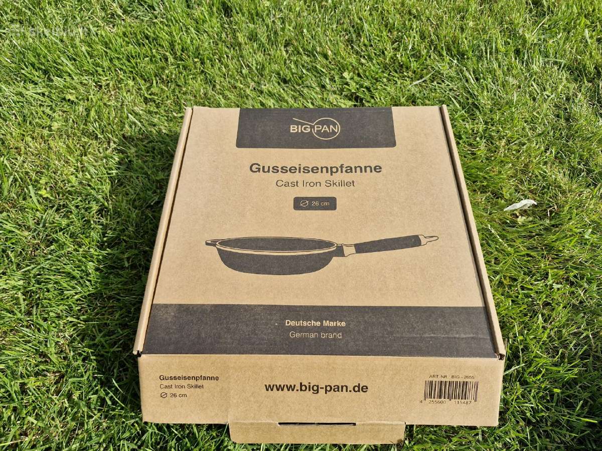 Ketaus špyžinės keptuvės Bigpan 24,26,28 cm - nuotraukos Nr. 9