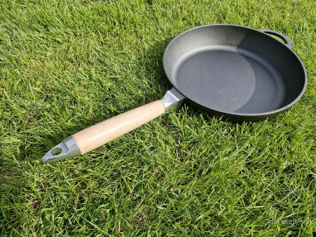 Ketaus špyžinės keptuvės Bigpan 24,26,28 cm - nuotraukos Nr. 11
