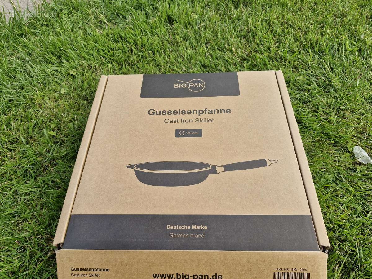 Ketaus špyžinės keptuvės Bigpan 24,26,28 cm - nuotraukos Nr. 16