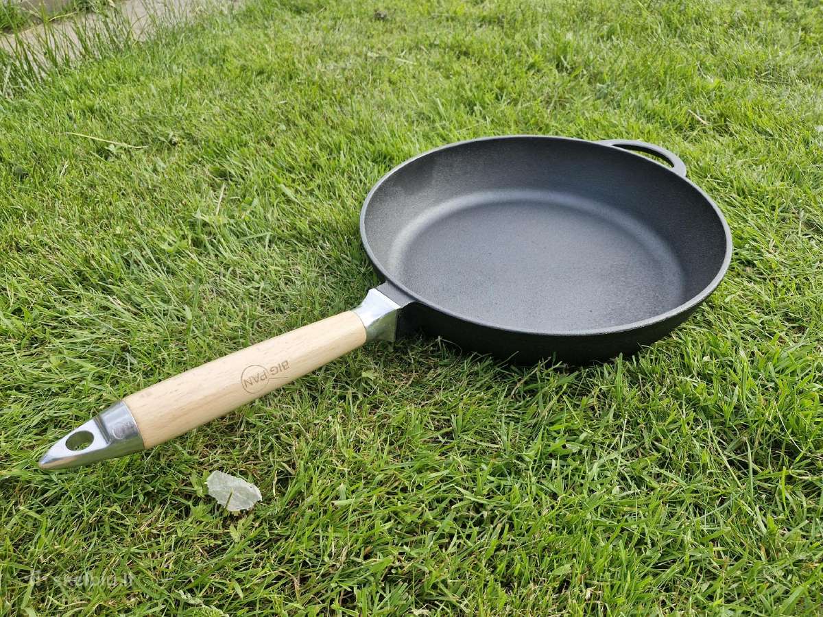 Ketaus špyžinės keptuvės Bigpan 24,26,28 cm - nuotraukos Nr. 17
