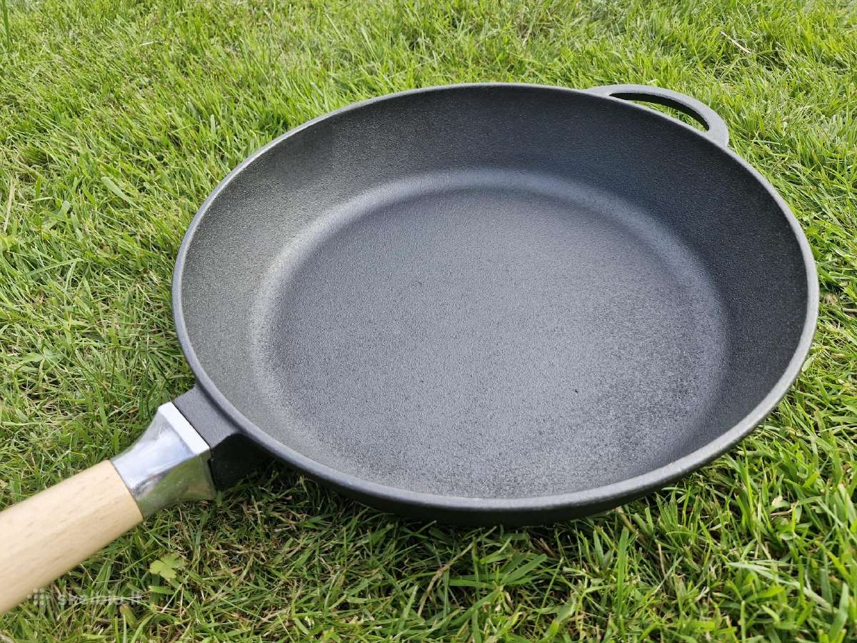 Ketaus špyžinės keptuvės Bigpan 24,26,28 cm - nuotraukos Nr. 18