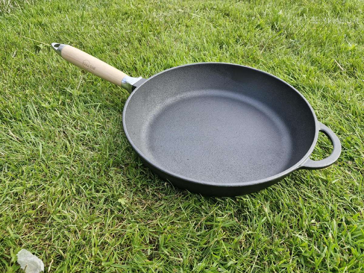 Ketaus špyžinės keptuvės Bigpan 24,26,28 cm - nuotraukos Nr. 19