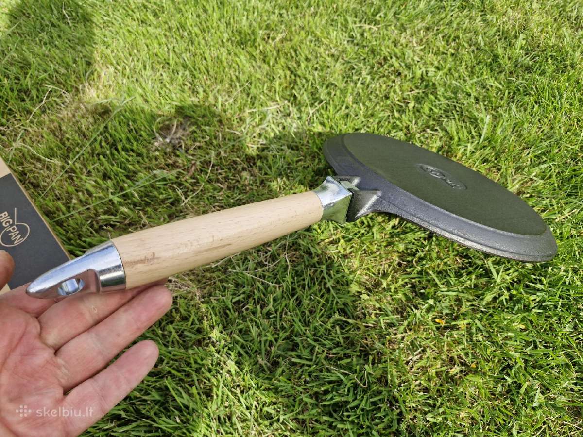 Ketaus špyžinės keptuvės Bigpan 24,26,28 cm - nuotraukos Nr. 36