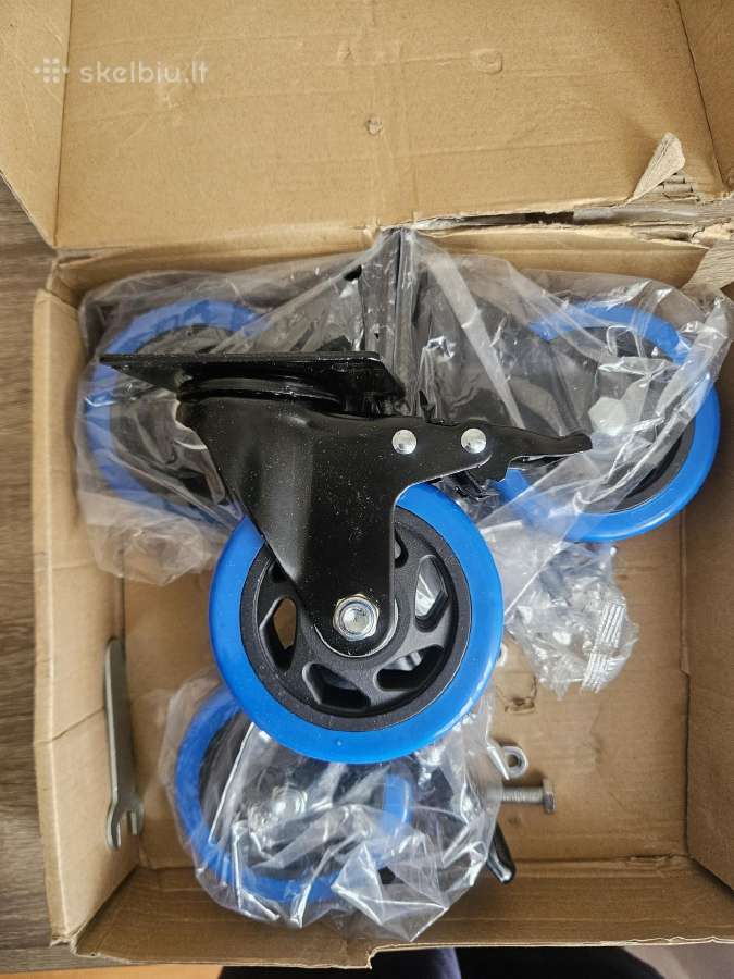 Sunkiasvoriai ratukai 100mm 4vnt