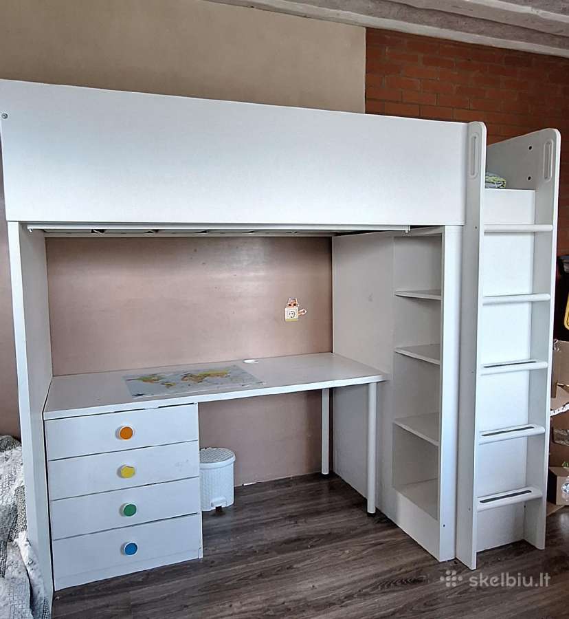 Parduodu Ikea dviaukštę lovą