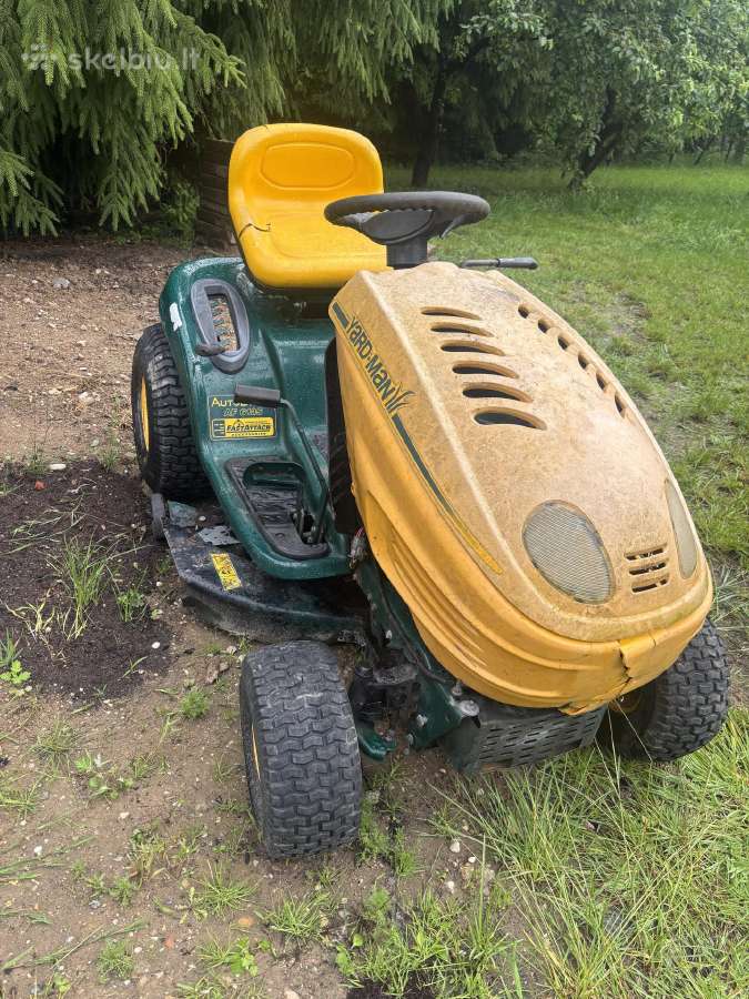 Sodo traktoriukas yanmar