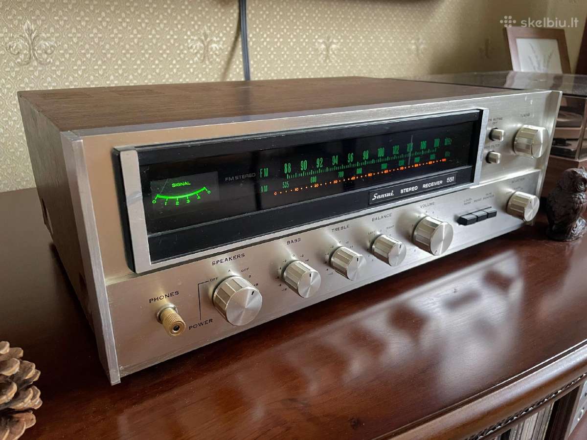Idealus Sansui Stereo Receiver 551