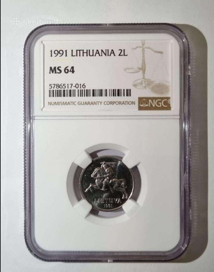 1991m 2litai Ms 64