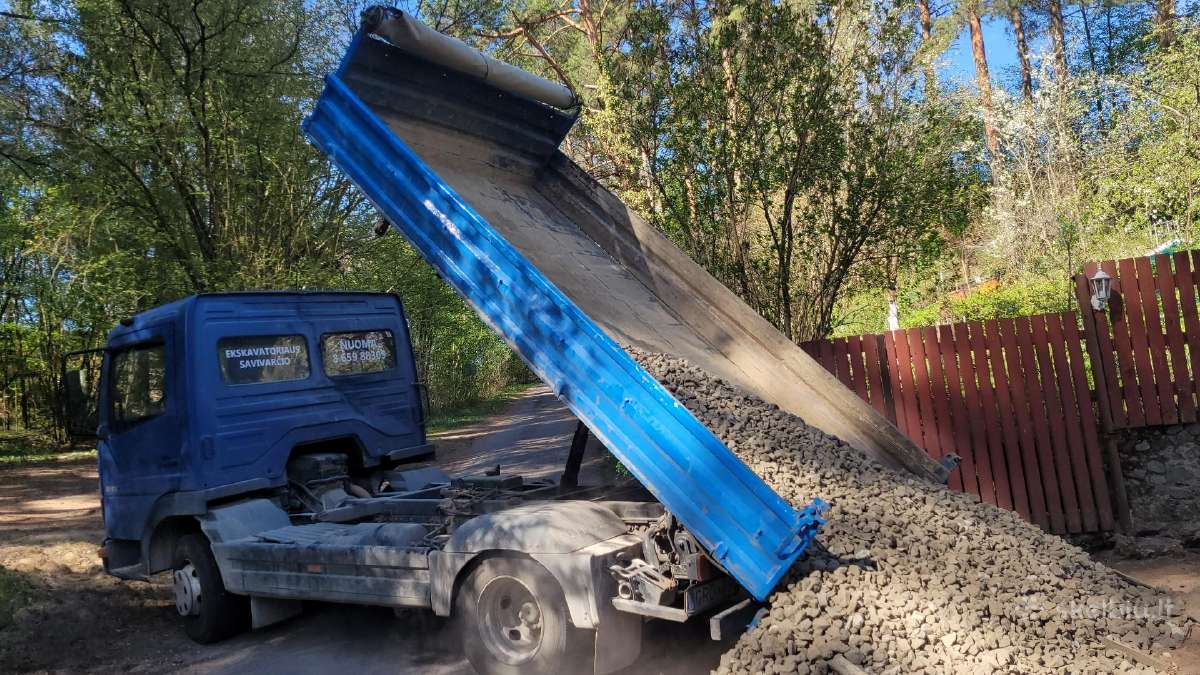 Žvyras, skalda, atsijos, betonas iki 5 tonų - nuotraukos Nr. 3