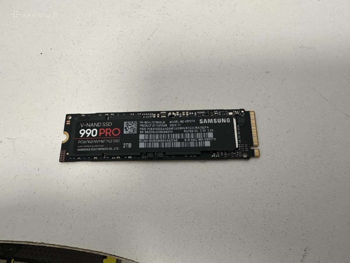 2tb Samsung 990 Pro SSD