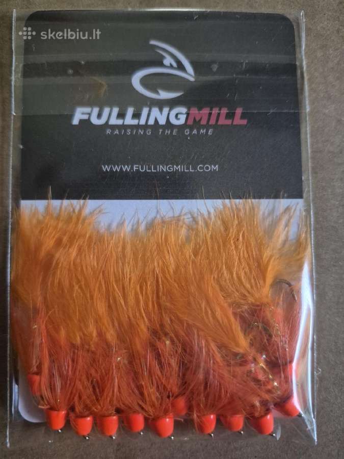 Fulling mill auksinė kulka oranžinė masalas