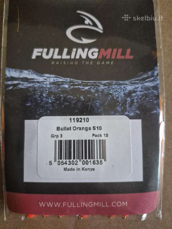 Fulling mill auksinė kulka oranžinė masalas - nuotraukos Nr. 2