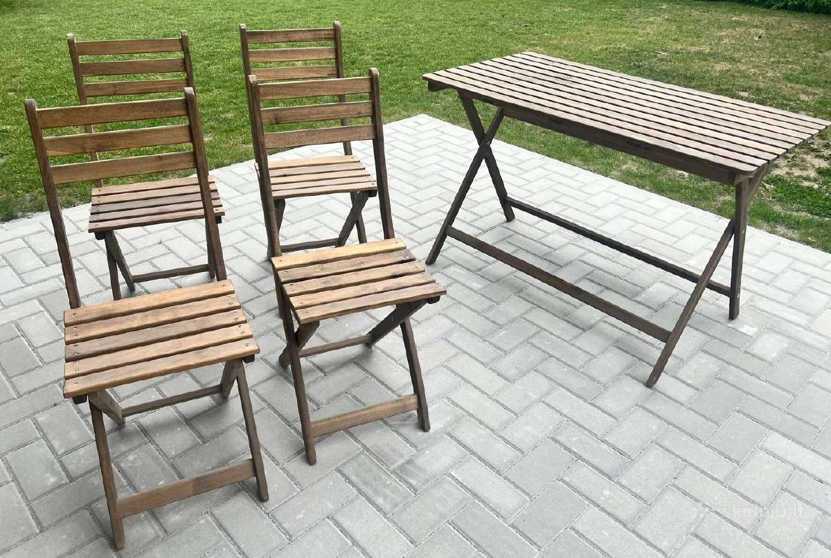 Ikea lauko baldai Askholmen