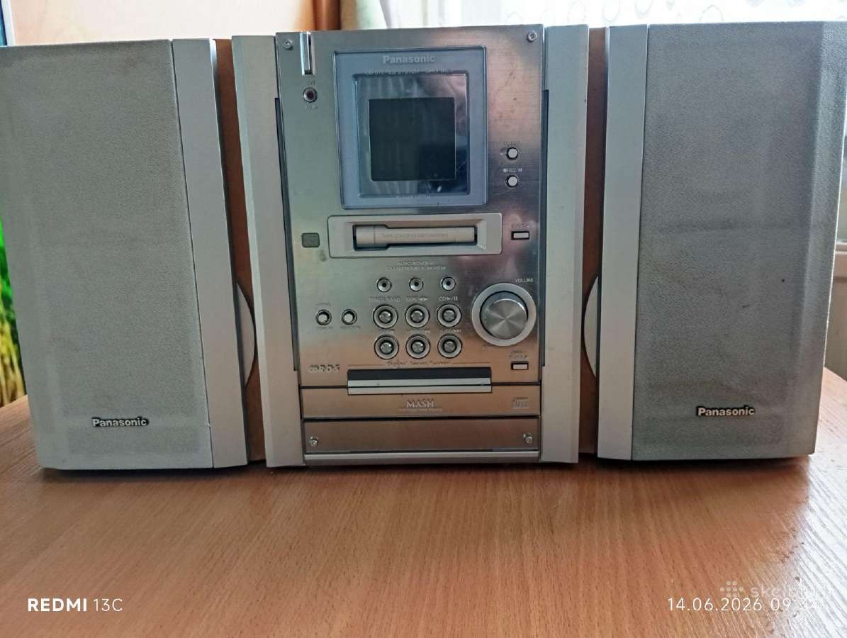 Panasonic muzikos centras