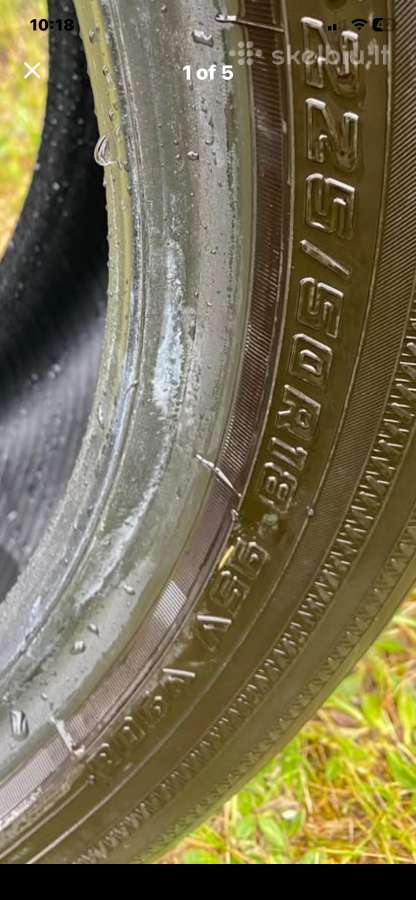 2025 Yokohama Winter Tires 225/50r18 90v - nuotraukos Nr. 6