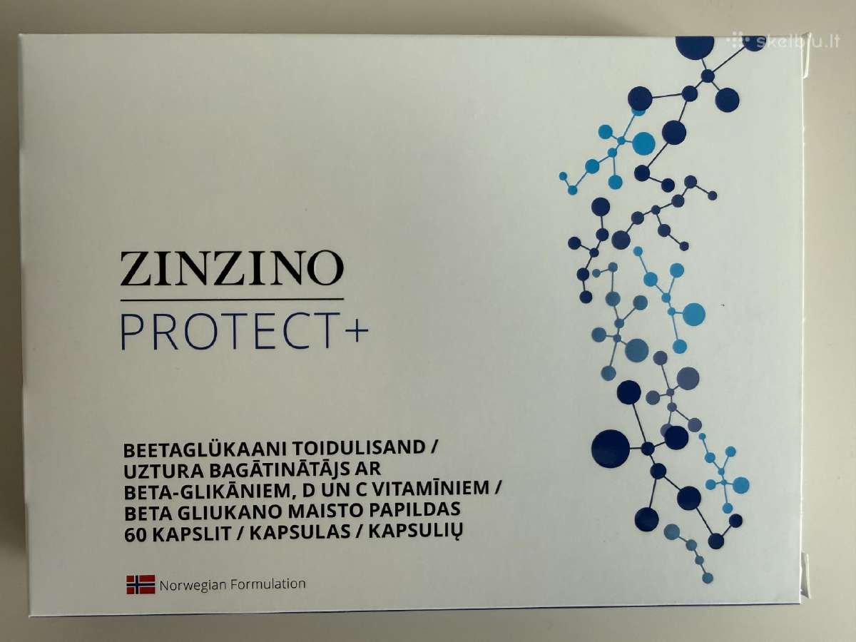 Zinzino Protect+ betagliukanai