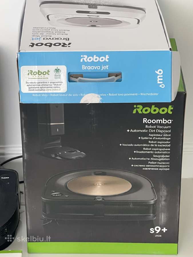 Roomba S9+ ir Braava Jet komplektas - nuotraukos Nr. 10